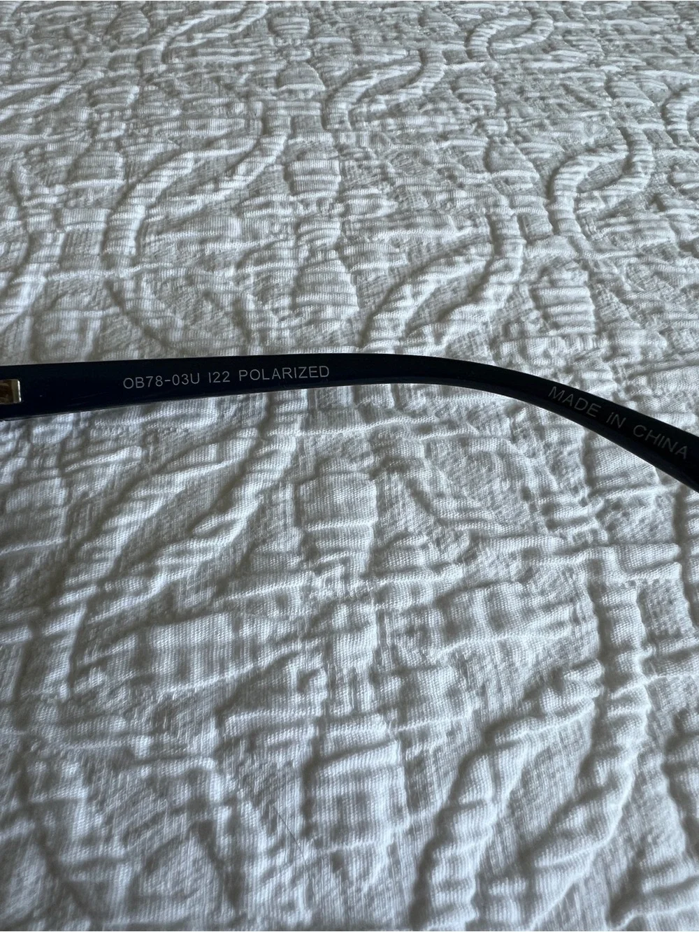 Zippo Blue Polarized Sunglasses Unisex NWOT
